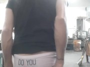 Hiding A Horse Dildo In My Ass At Work 🤤
