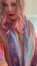 Jennifer West long for your to play with her rubber lips …..