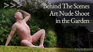 Behind the scenes - Shooting Art Nudes in the Garden with DGPhotoArt