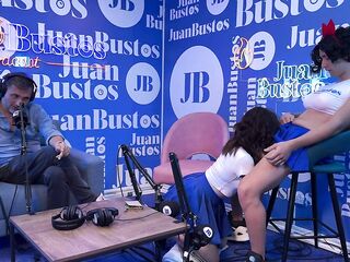 Small influencer chokes on a large jock Emma Fiore specific Juan Bustos Podcast