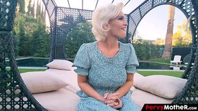 PervyMother - Classy Step Mother Gives her Stepson a Visual Orgasm by Stripping - SFW