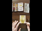Cute watercolor booty sip and paint along art class