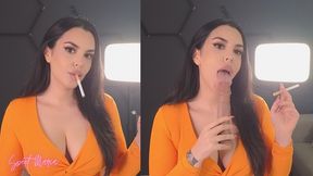 Covering your dick in smoke JOI | Sweet Maria