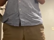 Latino Male Strips Down And Jerks Off Until He Cums