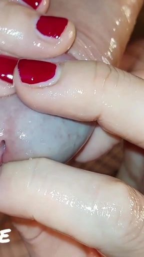 Unforgettable moment from "Ultimate Glans Massage Technique: Part 1 (Milking-time)"