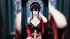 My ex takes control in this 3D anime scene
