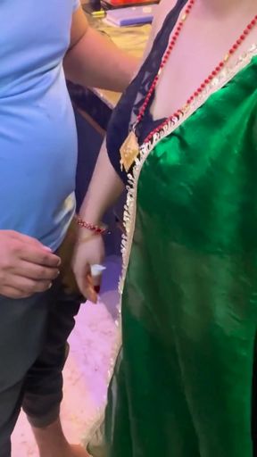 Aunty GOT fucked from Behind.......   Clip 1