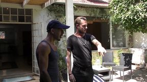 straight israeli gardener fucks hard