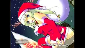 Seductive Holiday Angels Ignite Christmas Eve with Hot Anime Temptation
