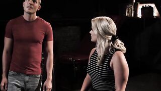 Cutie stepmom Lisey Sweet gets submissive bound up and banged! rough by her stepson