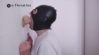 Hungry Jaws: Taking Every Inch of This 20cm Faux-cock!