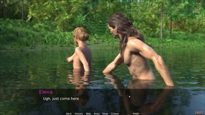 Step Sister Having Fun With Stepbro In The Lake Water