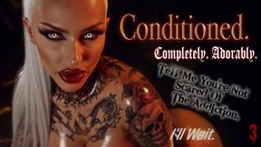 Conditioned. Completely. Adorably. Tell Me You're Not Scared Of The Addiction. I'll Wait. 3