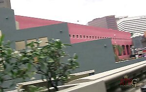 Sinn Sage takes us on a trip through LA and finishes by masturbating