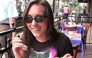Sinn Sage takes us on a trip through LA and finishes by masturbating