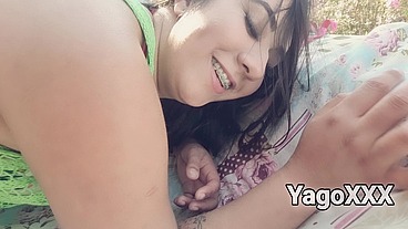 Ninfeta Natty Hot deu o cu pro pauzudo e gozou muito - Yago Ribeiro: