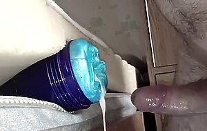 Alien Fleshlight Creampie Fuck With Hunk