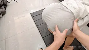 Tia's indoor fitness class, and the coach's double training, and finally ejaculated