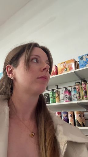 Sex Vlog! Shop with Me for a New Toy Then Watch Me Use It!