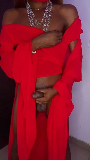 Cross Dresser with Big Cock