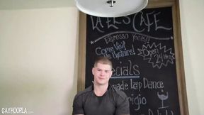 Blonde Muscle Stud Miles Houston