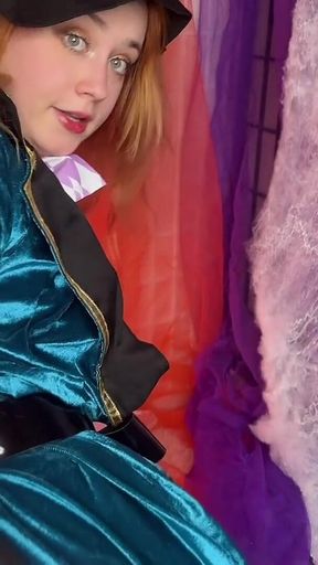 POV Stupid Slave Has to Lick Mad Hatter's Shoes with Saliva