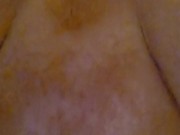 Wrecked cunt drips lube on 4xl Goliath