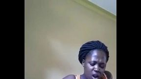 Zambian girl masturbating till she squirts