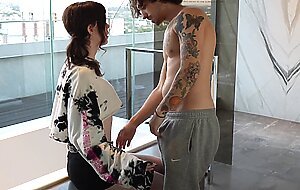 Petite Emo Slut Knocked On the Wrong Door.. Lost T-girl Gets Fucked Silly