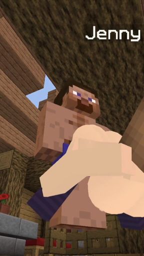 Memorable moment from "Minecraft Jenny Mod Fapcraft Different sex animations for jenny"