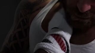 Black Foot Worship - White Guy Fucks Black Feet And Dick In POV