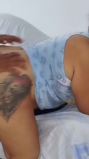 Must-share moment from &quot;My husband&#039;s best friend gives me a good fuck while we&#039;re home alone and leaves me all covered in cum&quot;