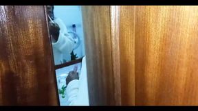 Red-Lipped Intruder Bangs Hot &mdash;  Angola Kin Sucker With Seductive Blowjob Techniques