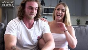 hot Kenzie Page and muscled sex mate