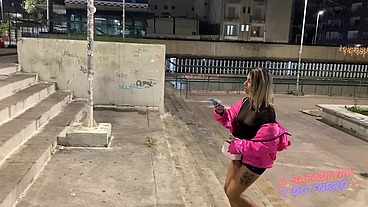 The dealer accepted the payment with tranny's pink hole ass