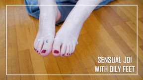 Sensual JOI With Oily Feet