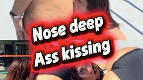 Stevie joins Nadia sapphire kiss my ass club