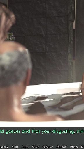 A Wife and Stepmother Awam main Edition #19b, Washing Old Gents