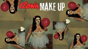 Clown Makeup and chatting