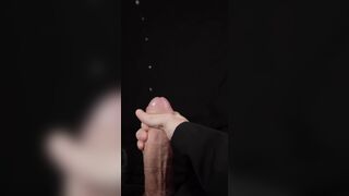 Uncut Enormous dick handjob including cumshot / Compilation 4 videos – CRISFABIO