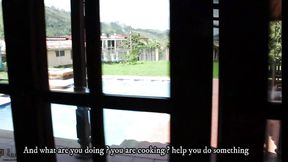 While My Stepbrother Has Fun with His Girlfriend, His Best Friend Fucks My Pussy - Porn in Spanish