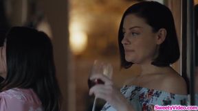 Busty milf assfucked by her ex gf after divorcing her husband