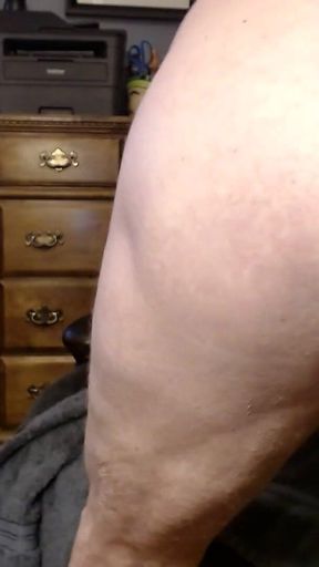 My Ass Working a Thrusting Butt Plug