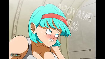 Bulma recibe una cojida en el espacio