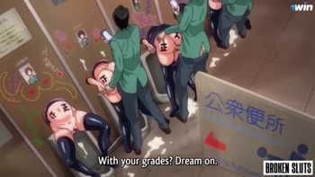 Broken Sluts - Alice's Wild College Ride: POV Hentai Hardcore