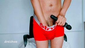 Uff si que rico leche en mi verga