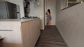 Big ass Latina BBW fucks her personal trainer - Emily Fox & Dani Clark