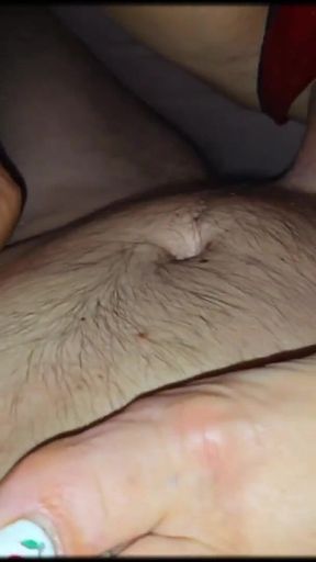 I'm Going to Move My Panties, and You're Going to Cum on My Soles