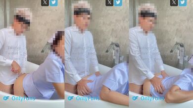 Ep 2 Nurse Thai [พยาบาลไทย] นัดเดี่ยวในทวิต x มาเย็ดที่รีสอร์ท โดนเย็ดในอ่างท่าหมาน้ำแตกเต็มหลัง