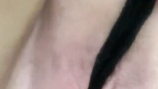 having fun with soak lingerie and my cream snatch